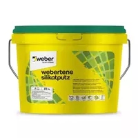 webertene silikatputz