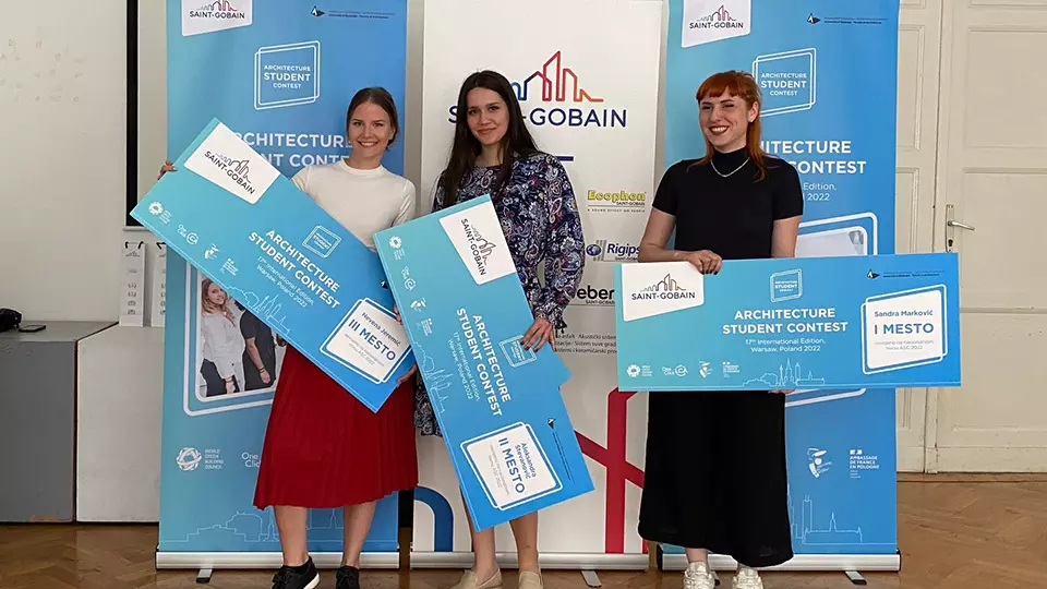Dodeljene nagrade pobednicima Architecture Student Contest 2022