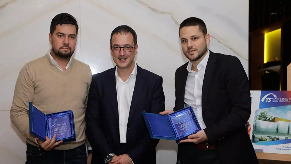 Uručene nagrade za nacionalni nivo takmičenja Saint-Gobain Gypsum Trophy 2022