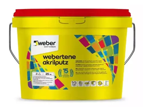 webertene akrilputz