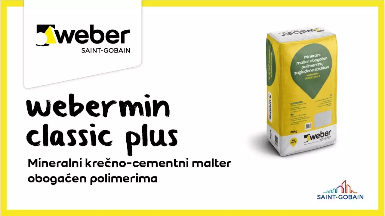 Mineralna fasada WEBERMIN CLASSIC PLUS - upustvo za upotrebu   / Weber Srbija / Saint-Gobain thumbnail